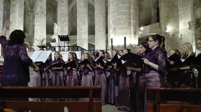 A Santa Maria del Mare-ban. Október 24-én este